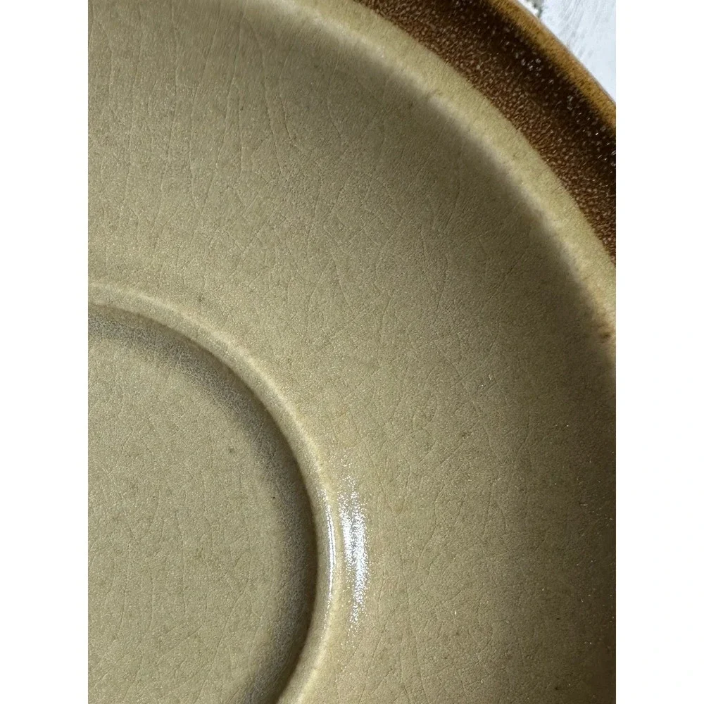 Hearthside‎ Stoneware Dogwood 4 Cups 4 Saucers Hand Painted Japan MCM